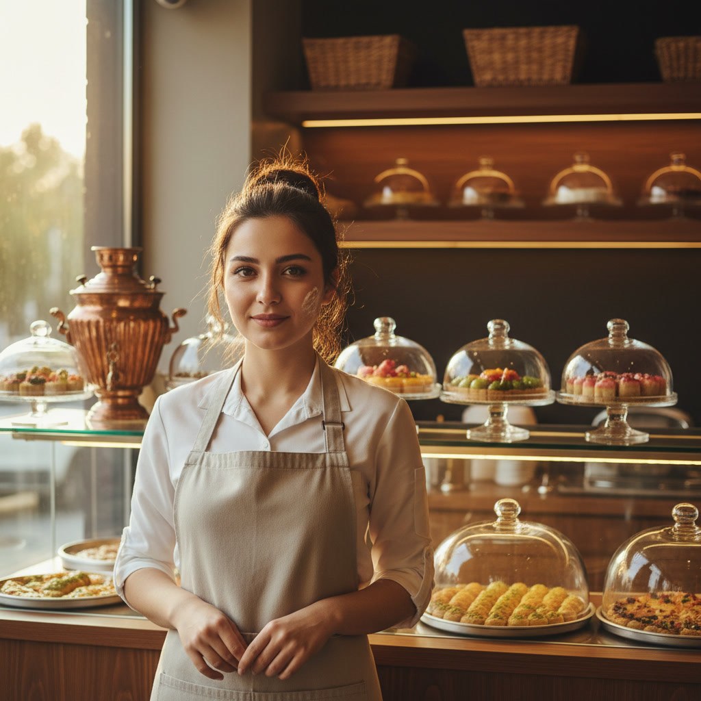 Selin Aksoy, tatlı ve salon